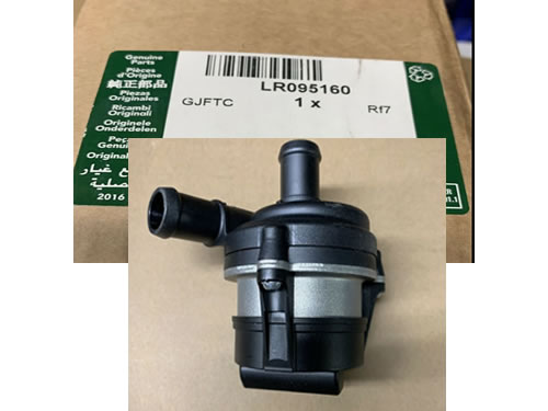 GENUINE LAND ROVER AUXILIARY WATER PUMP 3.0L V6 NEW LR095160 OEM